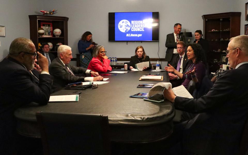 Deputy Secretary Xochitl Torres meets with Members of the RLC.