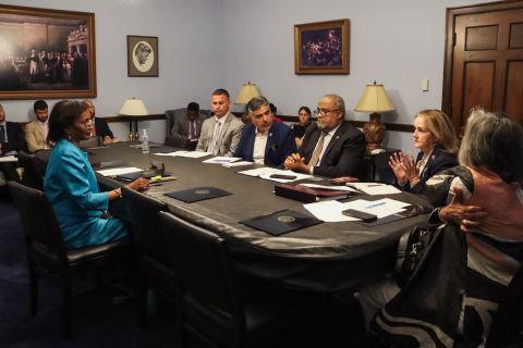 Members of the Regional Leadership Council (RLC) met with White House Council on Environmental Quality Chair Brenda Mallory.