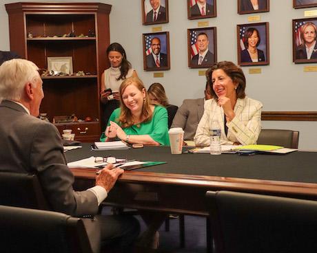 Sec. Gina Raimondo and SHH 1