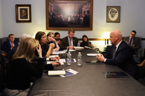 Meng and Landrieu speaking