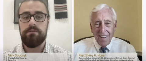 Rep. Hoyer and Axios Reporter Zoom Meeting