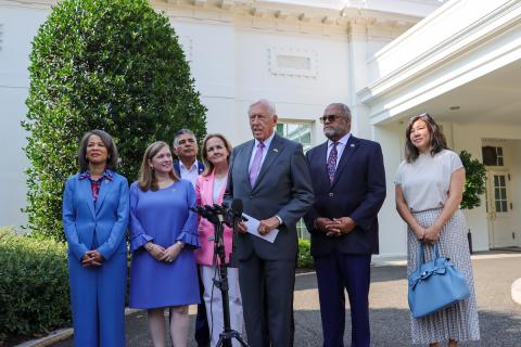 Hoyer at White House